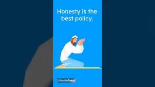 The Honest Shopkeeper | Islamic Moral Story (Short Animation) #islamicreminder #islamicshorts #islam