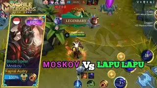Moskov Vs Lapu Lapu - Tutorial (Pakai Moskov Solo Rank 10 Kali Tanpa Mati): Who Wins?