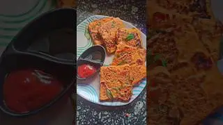 crispy veg toast recipe 💕 #shorts #shortsfeed #trending