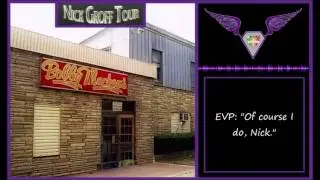 Nick Groff Tour EVP: Ghost recognizes Nick