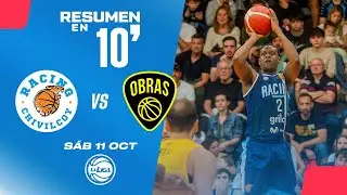 🏀 Resumen en 10': Racing vs Obras Basket - Liga Nacional de Argentina 2025/26