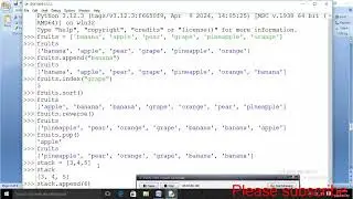Data structures in python  | Stack | LIsts | Queues | for beginners