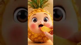 please viral baby cute video pine apple