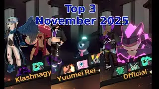 THE TOP 3 - Temtem PVP Ladder - 16.11.2025