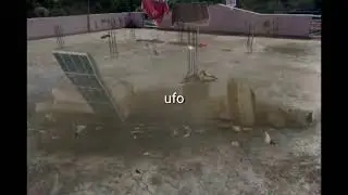 Real ufo crash in my house