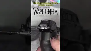 Como customizar um CARRINHO em miniatura inspirado na s&eacute;rie WANDINHA!