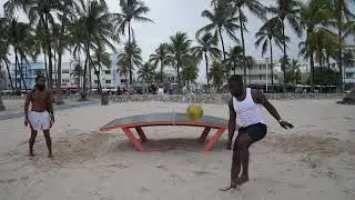 TRAINING VLOG #24 TeqBall in South Beach Miami Beach w/Raj Brahmbhatt
