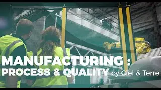 Manufacturing floating solar platforms by Ciel & Terre