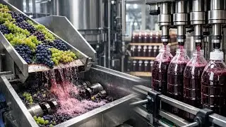 How Grape Juice Is Made in Modern Factories | Step by Step Process (2026)