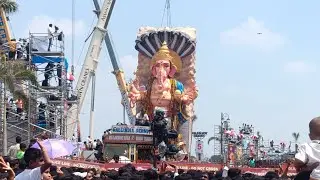 #khairatabad Ganesh nimarjanam ||  2023 || #ganesh #ganeshchaturthi #ganesha #ganeshutsav #trending