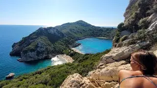 Korfu Grecja - Kassiopi, DAmour, Old Perithia, Pantokrator, Angelokastro, Porto Timoni, Gialiskari