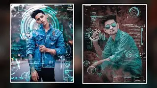 FUTURISTIC SWAG - lightroom amazing creative editing tutorial - instagram viral picsart editing