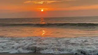 Summer sunrise in Ocean City, Maryland
