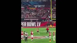 SUPER BOWL STREAKER! #shorts