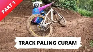 SERU Menaklukan Track Basah Ciak Karaha / Track Sepeda Tercuram Di Tasikmalaya 2021