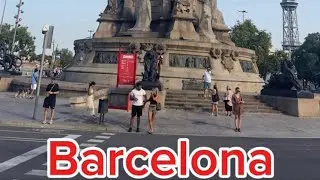 Barcelona🇪🇸,walking tour🚶🏻,visite à pied.