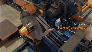 Officine MTM&rsquo;s Strip Entry & Coil Handling Section | Tube Mill Line