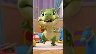 Cute Dinosaur at the Window 🦖 | #viral#animation#shortvideo#cartoon#dinosaur#kids#cute#tranding
