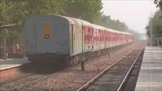 2 Trains back to back for Ahmedabad!! 12916 Ashram Express & 09414 Sarai Rohilla ADI SF Special.