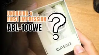 Casio ABL100 Unboxing and Brief Review of ABL-100 Step Tracker + Bluetooth. Improved A-168WA ?