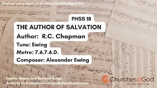 PHSS 18: The Author of Salvation (EWING - Piano)