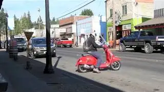 Ride to the coast on a Vespa GTS 300