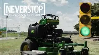 Услуги и поддержка John Deere NEVERSTOP&trade; для коммерческих ландшафтных дизайнеров