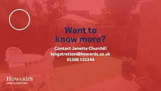 Virtual Viewing of this 3 bed Semi-Detached House on Sale in Porter Road, Long Stratton from Howards