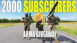 Мы достигли 2000 подписчиков! (Раздача Arma + обновление канала)