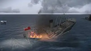 Sinking Large Cargo Ships For The First Time On Windows 11 | Silent Hunter 5/TWOS Mod