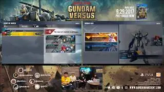 GUNDAM VERSUS Livestream [PART 2]