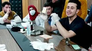 A brief about a practical lecture Of dressing and suturing