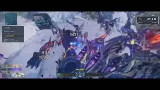 [PSO2NGS] タイムエクステンションクエストSランクSL視点クリア-Time Extension Quest S-rank Clear - Slayer POV