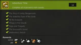 Dofus#1 Adventure Time (incarnam main quest achievement)