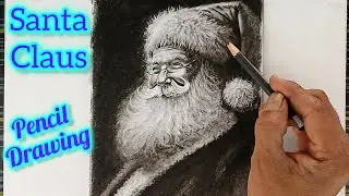 Santa Claus sketch / Merry Christmas season drawing art/