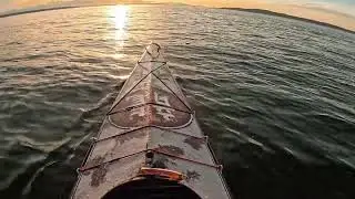 ASMR | Launching My Handmade SOF Kayak Into the Ocean at Sunset | Thrill, Adrenaline & Serenity