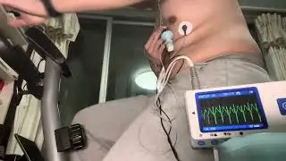Exercise heartbeat followed by pressure