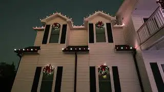Big and Bright Christmas Lights White House