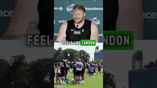 Can Jurgens on Landon Dickerson #football #philadelphiaeagles #eagles #nfl  #nfc #flyeaglesfly