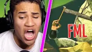 THIS... is just not fair, man // Getting Over It with Bennett Foddy Gameplay [RAGE]