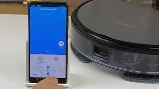 How to Send SAMSUNG POWERbot R7065 Robot Vacuum Back to Charging Station with Mobile Smartphone App
