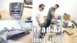 iPad Air installed into a Lexus IS250 Dash, Part 1