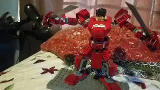 custom Lego mech the butcher.
