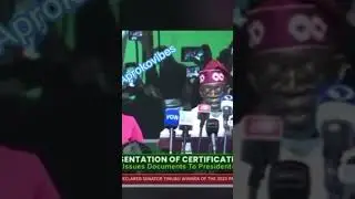 Short clip speech of Nigerian president-elect. #Plssubscribe #viral #Nigeria #president #election