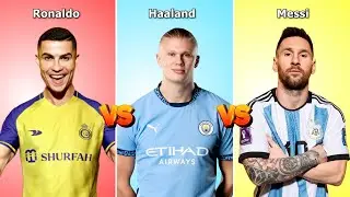 Comparison: Cristiano Ronaldo vs Kylian Mbappe vs Jude Bellingham....