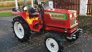 Hinomoto N189 4x4 + glebogryzarka / Japoński Traktor