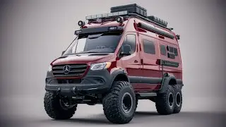Ultimate Armored Mercedes Sprinter 4x4 Camper Van | Off-Road Adventure Beast
