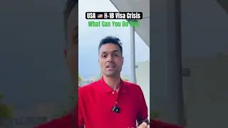 USA 🇺🇸 H-1B Visa Crisis ! What can you do now #flyingabroad