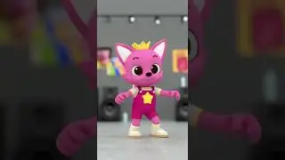 Pinkfong's got Long Legs! #shorts #nofilter