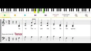 Sublime Gracia | Coros | Partirura | Soprano - Alto - Tenor - Bajo